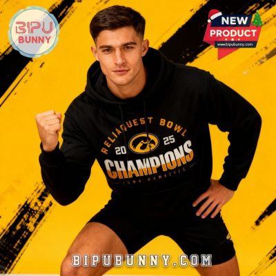 Iowa Hawkeyes ReliaQuest Bowl Champions Hoodie And Pants