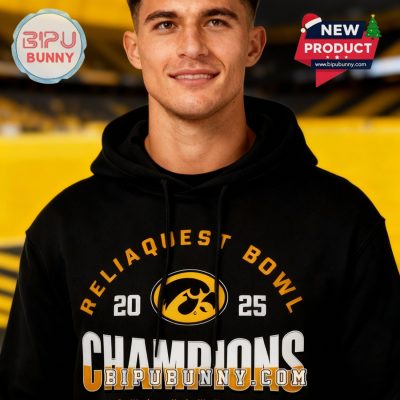 Iowa Hawkeyes ReliaQuest Bowl Champions Hoodie And Pants