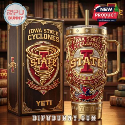 Iowa State Cyclones 40oz Tumbler With Handle