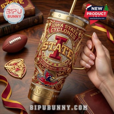 Iowa State Cyclones 40oz Tumbler With Handle