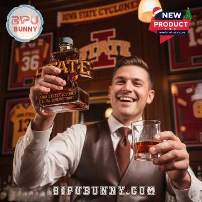 Iowa State Cyclones Limited Edition Whiskey Bottle