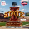 Style 5 Iowa State Cyclones bottle with plain black cap in stadium.