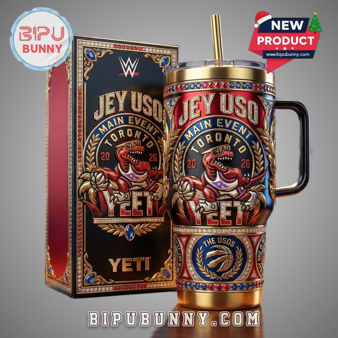 Jey Uso YETI Tumbler 40oz Jey Uso YETI Tumbler 40oz