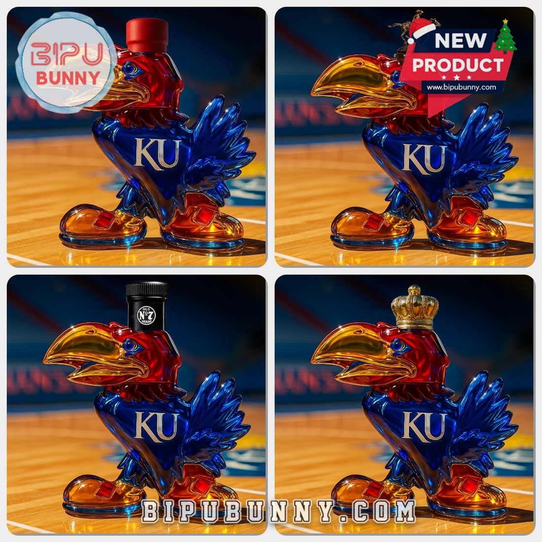 KU Jayhawk Limited Edition Whisky Bottle KU Jayhawk Limited Edition Whisky Bottle