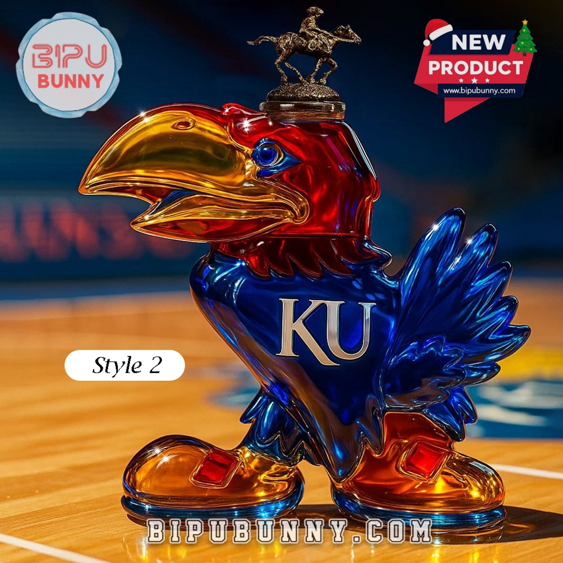 KU Jayhawk Limited Edition Whisky Bottle KU Jayhawk Limited Edition Whisky Bottle