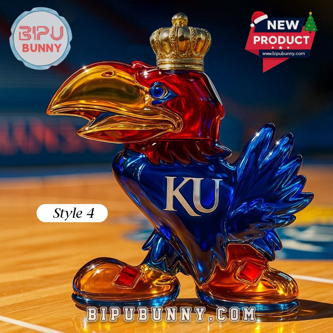 KU Jayhawk Limited Edition Whisky Bottle KU Jayhawk Limited Edition Whisky Bottle