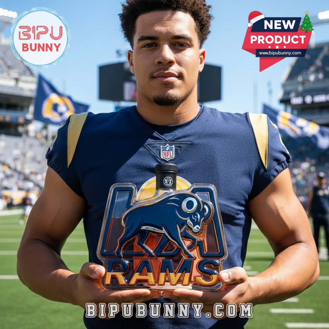LA Rams Limited Edition Whiskey Bottle LA Rams Limited Edition Whiskey Bottle