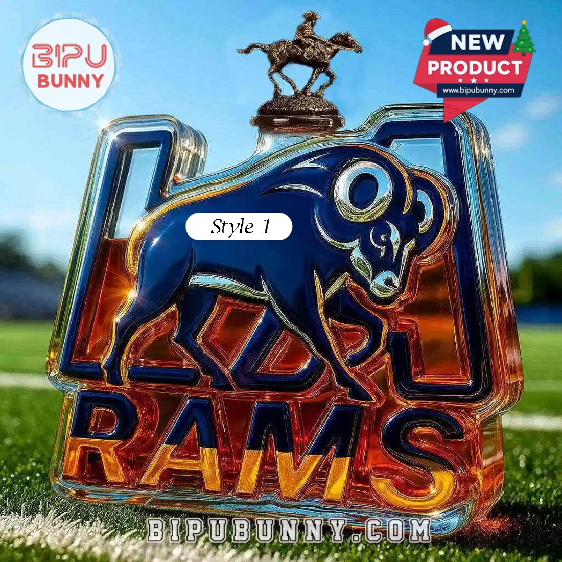 LA Rams Limited Edition Whiskey Bottle LA Rams Limited Edition Whiskey Bottle