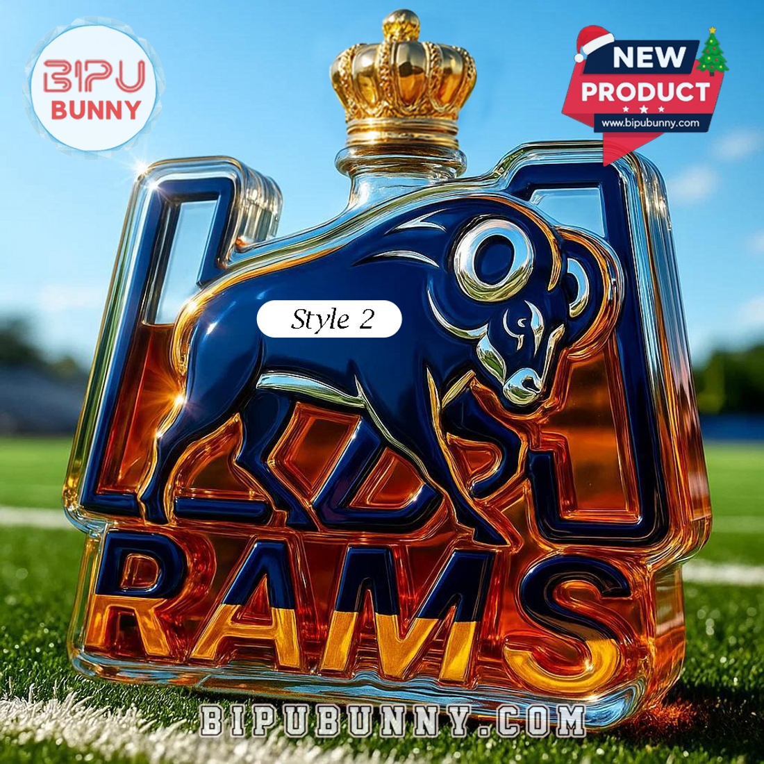 LA Rams Limited Edition Whiskey Bottle LA Rams Limited Edition Whiskey Bottle