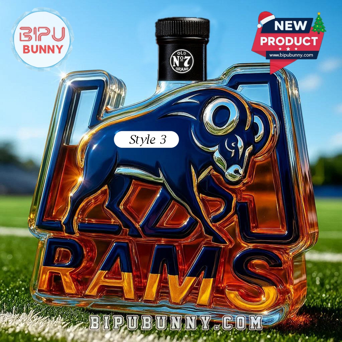 LA Rams Limited Edition Whiskey Bottle LA Rams Limited Edition Whiskey Bottle