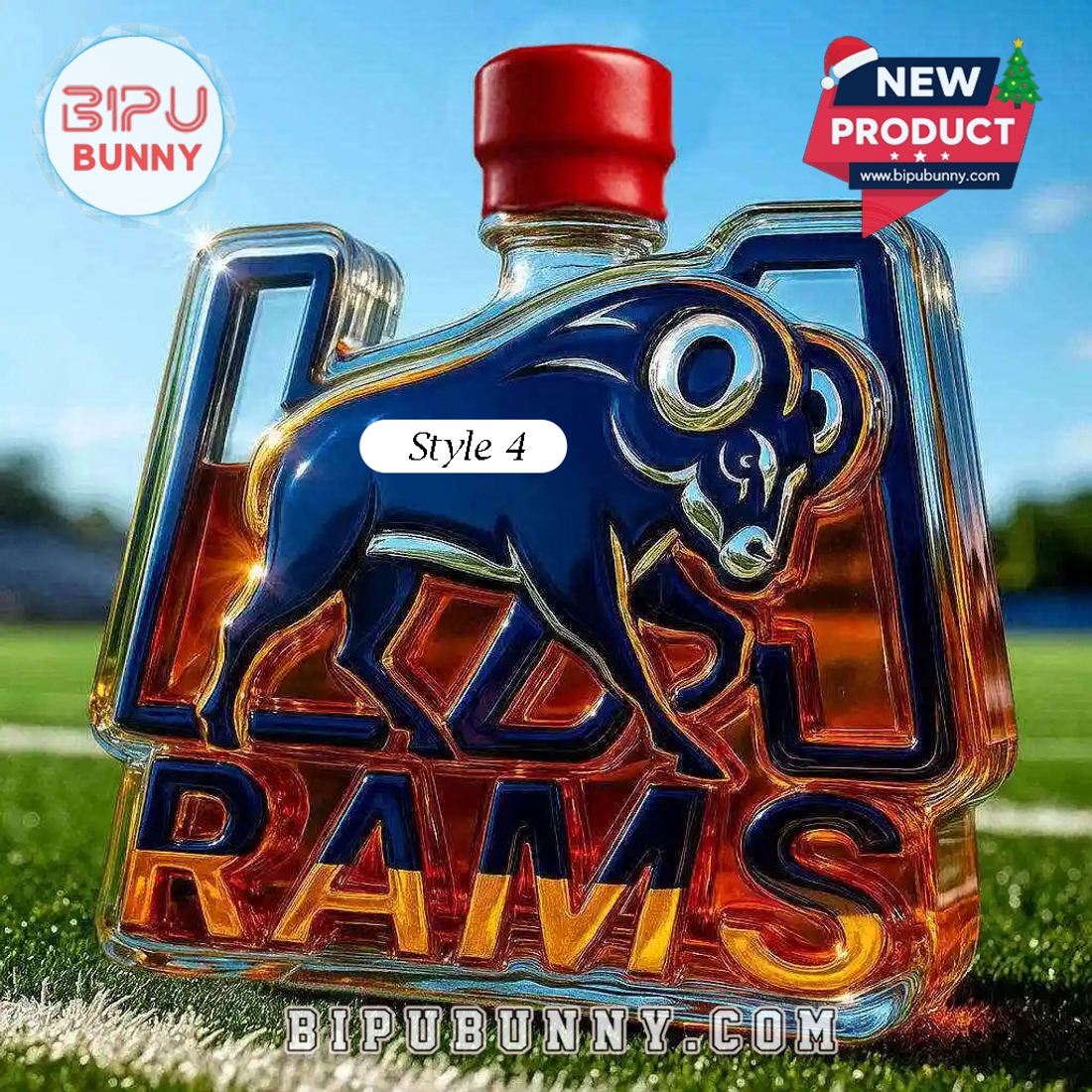 LA Rams Limited Edition Whiskey Bottle LA Rams Limited Edition Whiskey Bottle