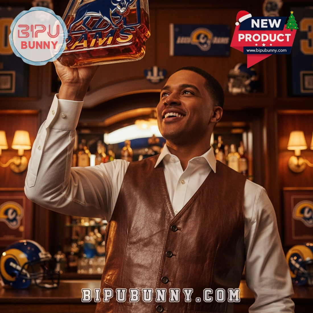 LA Rams Limited Edition Whiskey Bottle LA Rams Limited Edition Whiskey Bottle