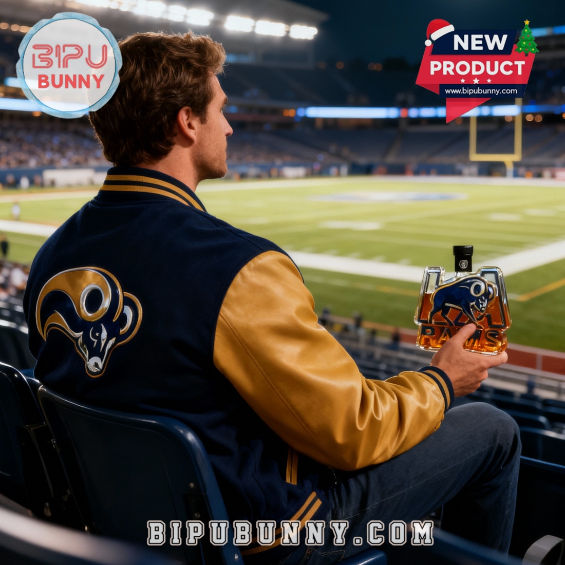 LA Rams Limited Edition Whiskey Bottle LA Rams Limited Edition Whiskey Bottle