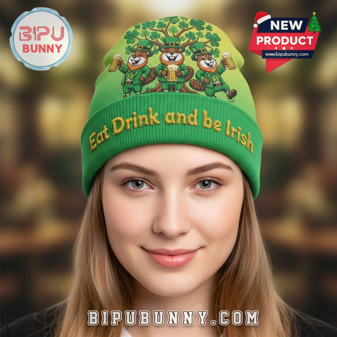 Leprechaun St. Patrick’s Day Beanie Hat Leprechaun St. Patrick’s Day Beanie Hat