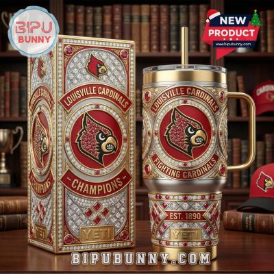 Louisville Cardinals 40oz Tumbler With Handle