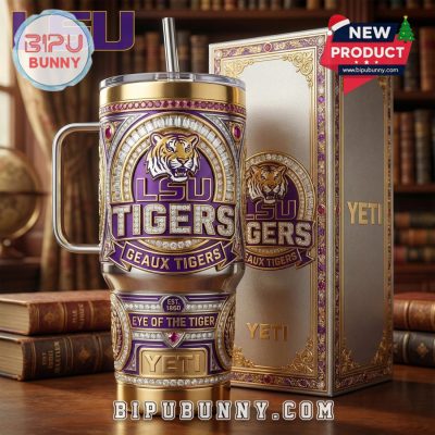 LSU Tigers 40oz Tumbler With Handle