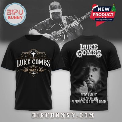 Luke Combs The Way I Am Black Shirt