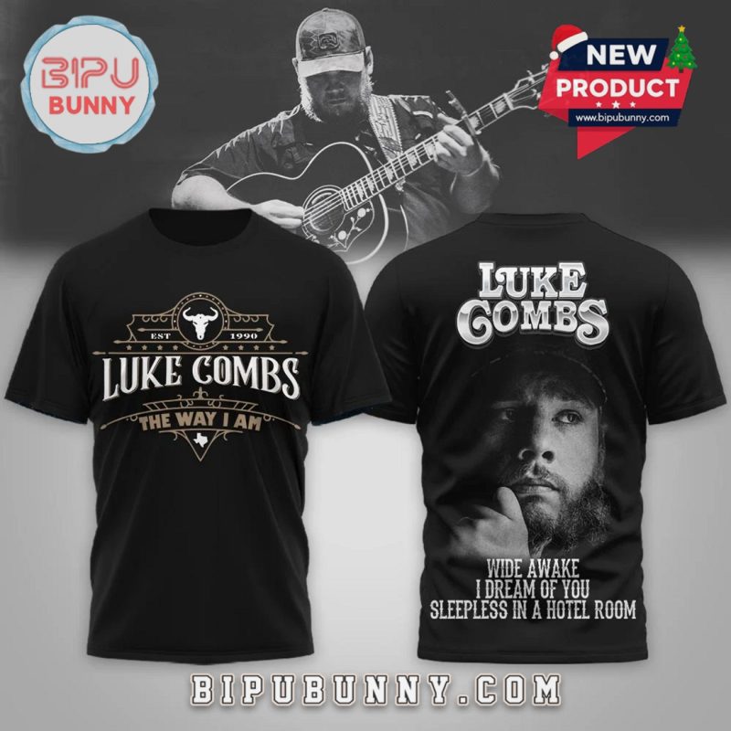 Luke Combs The Way I Am Black Shirt