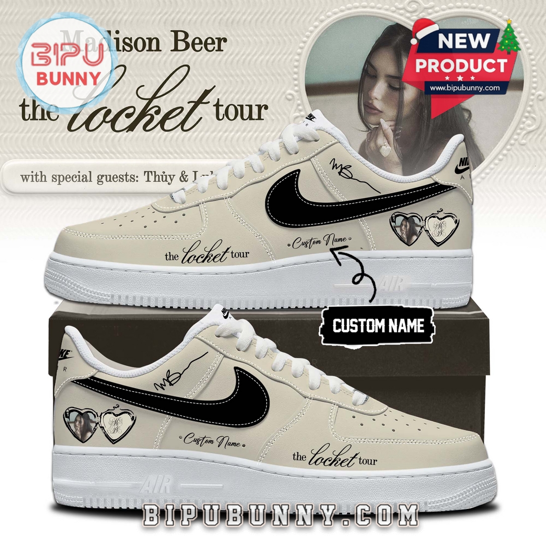 Madison Beer The Locket Tour 2026 Air Force 1 Shoes Madison Beer The Locket Tour 2026 Air Force 1 Shoes
