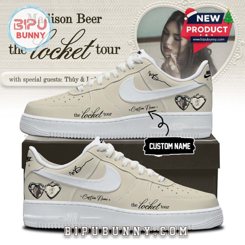 Madison Beer The Locket Tour Custom Name Air Force 1 Shoes