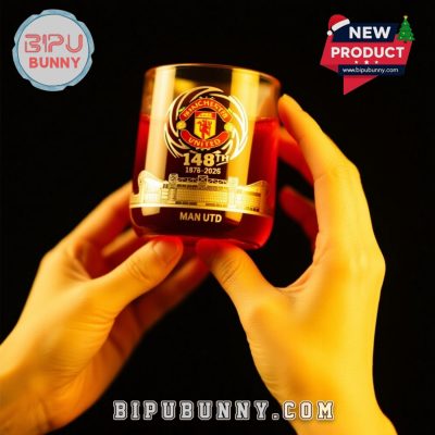 Manchester United 148th Anniversary Collector’s Whiskey Glass