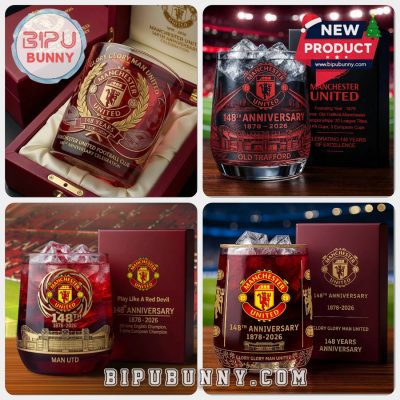 Manchester United 148th Anniversary Collector’s Whiskey Glass