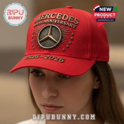 Merc 100th Anniversary 1926-2026 Classic Cap Merc 100th Anniversary 1926-2026 Classic Cap