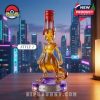 Mewtwo shaped bottle with a bold red cap for Pokémon's 30th Anniversary.