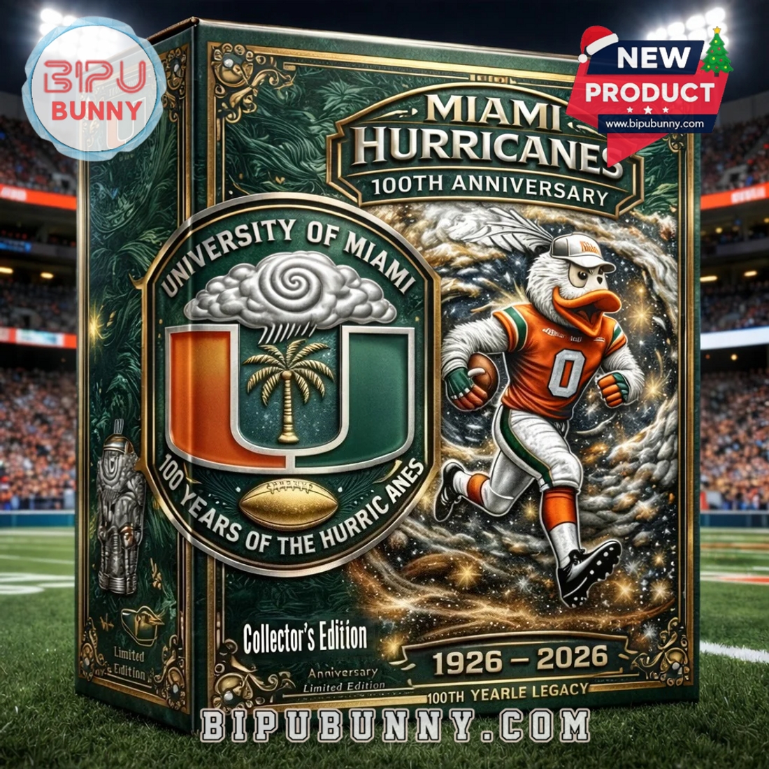 Miami Hurricanes 100th Anniversary Limited Edition Tumbler Miami Hurricanes 100th Anniversary Limited Edition Tumbler