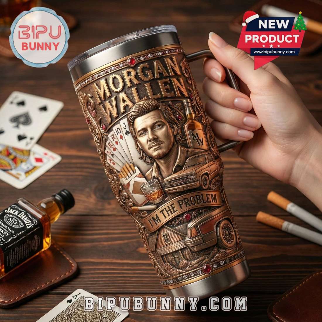Morgan Wallen Premium 40oz Tumbler Morgan Wallen Premium 40oz Tumbler
