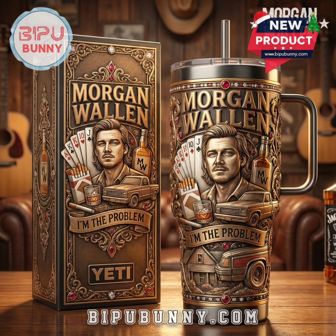 Morgan Wallen Premium 40oz Tumbler Morgan Wallen Premium 40oz Tumbler