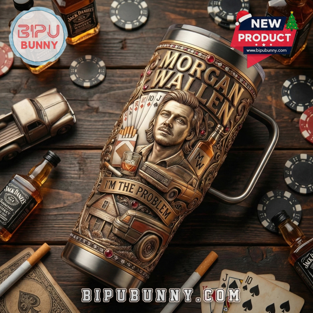 Morgan Wallen Premium 40oz Tumbler Morgan Wallen Premium 40oz Tumbler