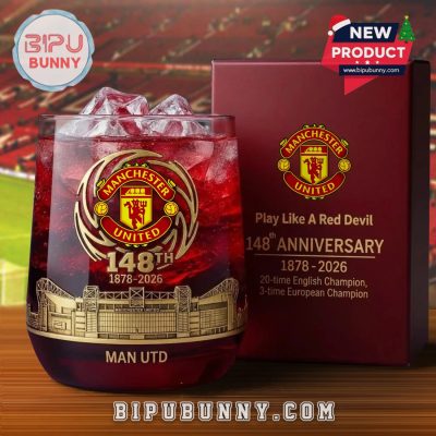 MU FC 148 Years 1878 – 2026 Whiskey Glass