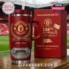 MU FC Stadium 148th Anniversary Insulated Tumbler: Keep your drinks hot or cold while celebrating club history!
