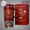 MU FC Stadium 148th Anniversary Insulated Tumbler - Celebrate the Red Devils' legacy with this commemorative tumbler!