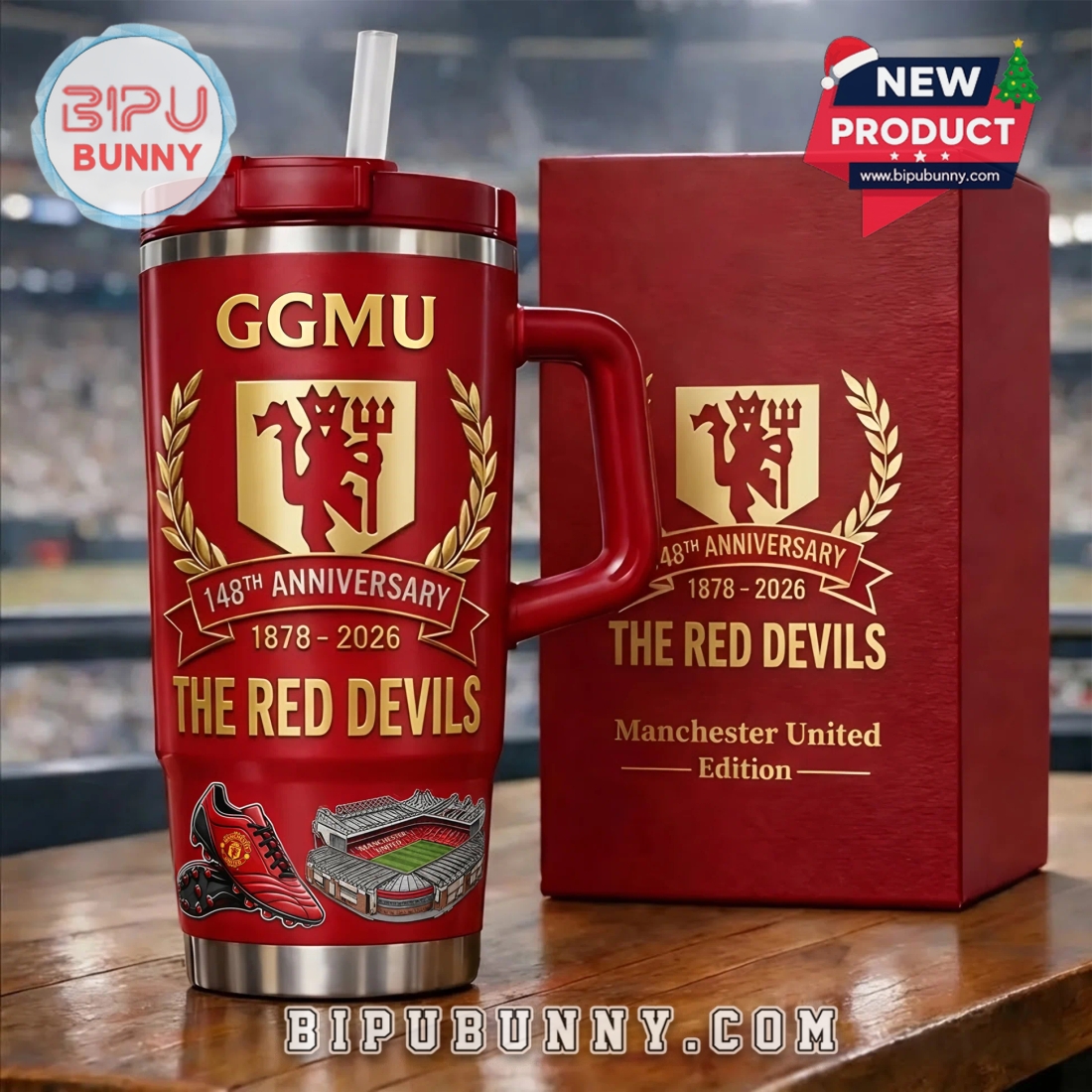MU Red Devils 148th Anniversary Insulated Tumbler MU Red Devils 148th Anniversary Insulated Tumbler