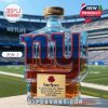 New York Giants NY shaped whiskey bottle with metal stopper in stadium!