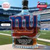 New York Giants whiskey bottle with black stopper in football stadium!