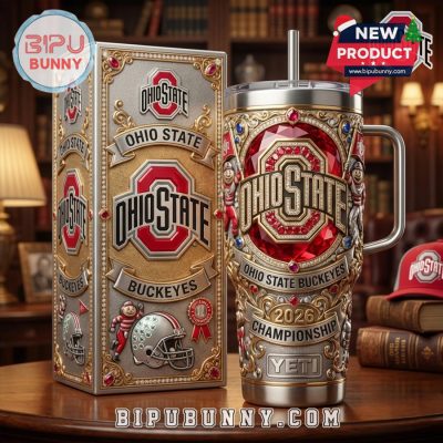 Ohio State Buckeyes 40oz Tumbler With Handle