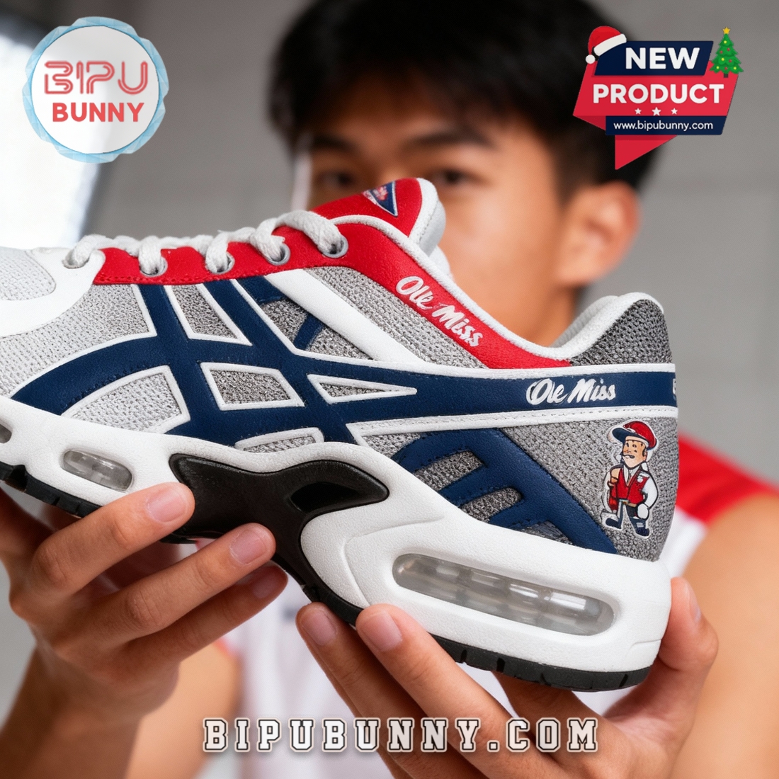 Ole Miss Football 2026 Air Max Plus Sneakers Ole Miss Football 2026 Air Max Plus Sneakers