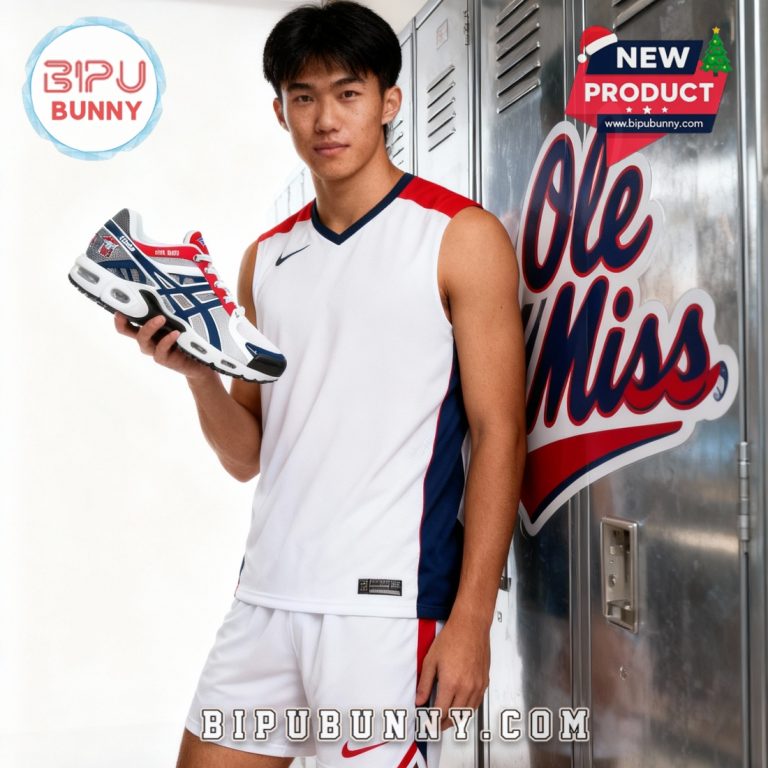 Ole Miss Football 2026 Air Max Plus Sneakers - Bipubunny Store