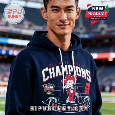 Ole Miss Rebels 2026 Sugar Bowl Champions Navy Hoodie And Pants