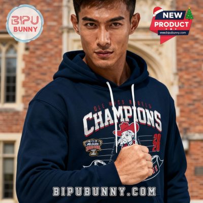 Ole Miss Rebels 2026 Sugar Bowl Champions Navy Hoodie And Pants