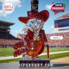 Ole Miss Rebels Whiskey Bottle Style 1 with the red cap, featuring the mascot design and team branding.