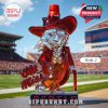 Ole Miss Rebels Whiskey Bottle Style 2 with a red cap, offering a vibrant and bold look for collectors.