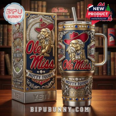Ole Miss Rebels YETI 40oz Tumbler With Handle