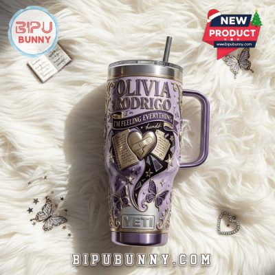 Olivia Rodrigo 40oz Tumbler With Handle