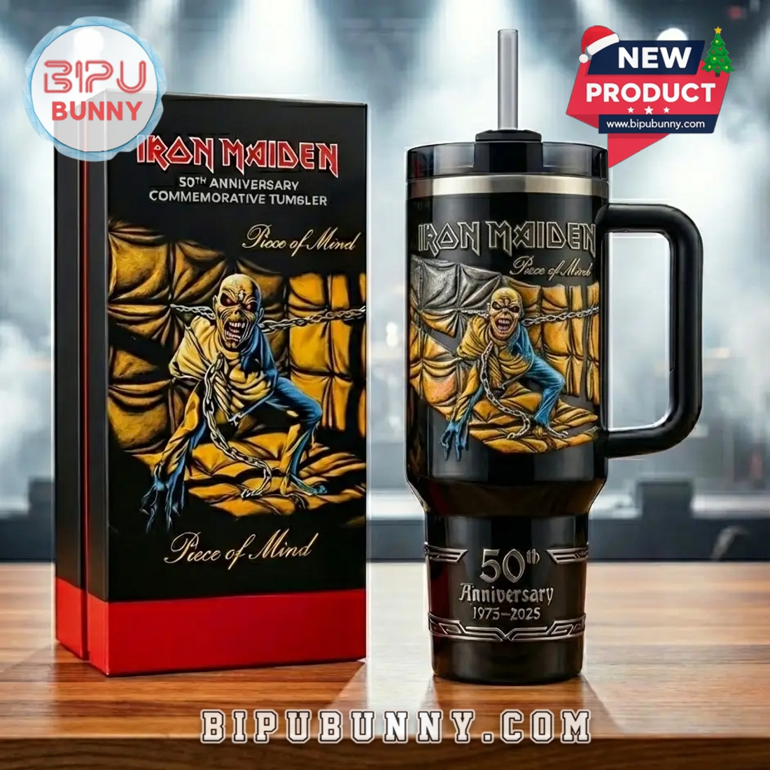 Piece of Mind The Iron Maiden Anniversary Tumbler Piece of Mind The Iron Maiden Anniversary Tumbler
