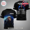 Pitbull I'm Back 2026 North America Black 3D Shirt. Concert tour merchandise, featuring Mr. Worldwide.