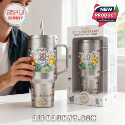 Pokemon 30th Anniversary Commemorative Tumbler